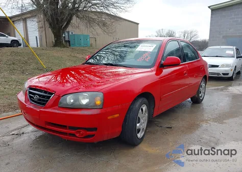 2004 Hyundai Elantra Gls/Gt from USA, damaged, VIN KMHDN46D44U837932